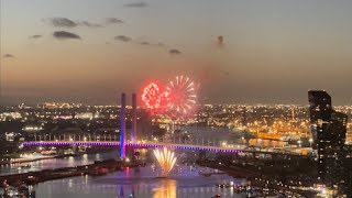 Fireworks Melbourne 20232024 [upl. by Margery285]