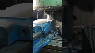 ROUGH CUTTING ON THE MILLING MACHINE FOR FERRITE AND PEARLITE EVALUATION BEFORE MIRROR POLISHING [upl. by Shinberg]