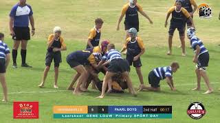 u13A Rugby  Durbanville vs Paarl Boys [upl. by Eniarol]