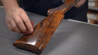 Wax Protection For Your Hand Rubbed Oil Stock Caesar Guerini shotguns [upl. by Madson]