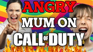 ANGRY MUM ON CALL OF DUTY HILARIOUS REACTION [upl. by Ranitta]