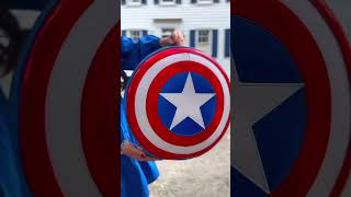 🛡️🎒 New Captain America Shield Loungefly Backpack [upl. by Cornwell]