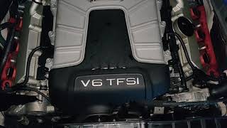 Audi s4 b8 normal engine noise after oil change [upl. by Artenra25]