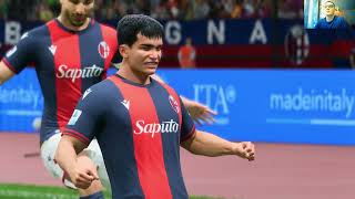 Bologna  Venezia My reactions and comments gameplay EA Sports FC 25 [upl. by Teage151]