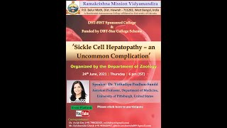 ‘Sickle Cell Hepatopathy – an Uncommon Complication’ by Dr Tirthadipa PradhanSundd [upl. by Ado669]