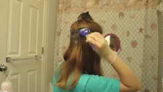 Strawberry Blonde Hair Dye Tutorial DIY [upl. by Carpet]