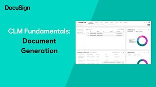 CLM Fundamentals Document Generation [upl. by Aifos]