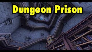 How To Complete DUNGEON PRISON  Fortnite CreativeBy Wertandrew [upl. by Nevear]