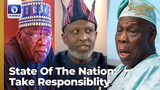 Obasanjo Must Take Responsibility For The Present State Of The Nation  Laolu Akande [upl. by Derron]