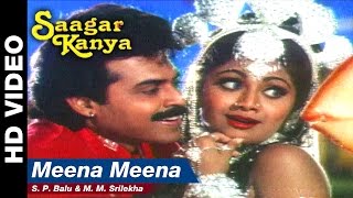 Meena Meena  Saagar Kanya  Venkatesh amp Shilpa Shetty  S P Balu amp M M Srilekha [upl. by Atlanta]