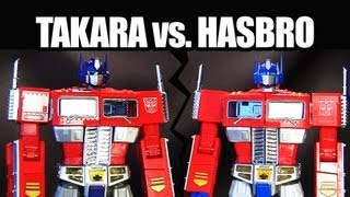 Transformers Masterpiece MP10 Convoy vs Masterpiece Optimus Prime  Robot only [upl. by Octavla479]