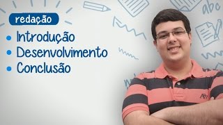 Introdução Desenvolvimento e Conclusão  Plantão de Dúvidas  Descomplica [upl. by Airbas]