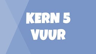 Leren Lezen Eerste Leerjaar  Woorden flitsen  Veilig en Vlot Kern 5  Vuur [upl. by Hendrix]