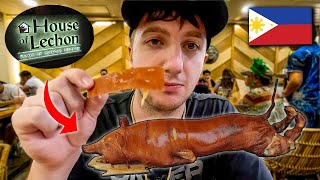 Americans Try the BEST Lechon in Cebu Philippines 🇵🇭 [upl. by Damicke]