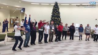 FLASH MOB Royal Papworths Pulmonary Rehab Group [upl. by Kamillah]