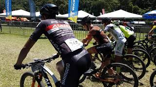 Largada categoria Júnior CIMTB 2019 [upl. by Icyac]