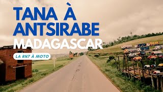 TananariveAntsirabe à moto RN7 Madagascar 🇲🇬 version longue [upl. by Ahtebbat197]