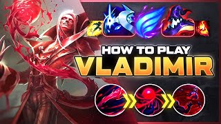 HOW TO PLAY VLADIMIR SEASON 14  BEST Build amp Runes  Season 14 Vladimir guide  League of Legends [upl. by Miguela]