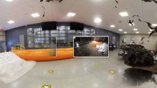 Flood 360 Degree Experience at the FM Global Natural Hazards Laboratory [upl. by Ymmak]