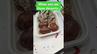 Dessert lover dessert desserts dessertshorts memes meme foodcoma [upl. by Eeloj]