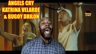 KATRINA VELARDE  BUGOY DRILON  ANGELS CRY Mariah Carey Cover  REACTION [upl. by Ahselyt]