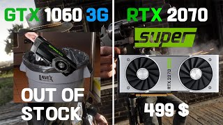 GTX 1060 3G vs RTX 2070 SUPER 8G Test in 23 Games 4K [upl. by Pardo]