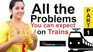 Aptitude Made Easy  Speed Distance and Time  Problems on Trains Part1 Math tricks [upl. by Pacifa]