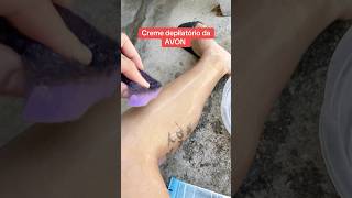 Creme depilatório da AVON 👌💕avon cremedepilatorio pele shortsfeed [upl. by Cormick]