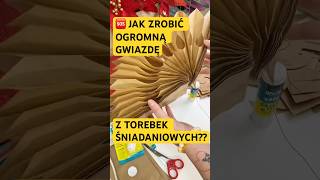 DIYozdoba świąteczna z torebek papierowych🆘Tutorial ivoadventures diy ozdobyświąteczne ozdoby [upl. by Themis765]