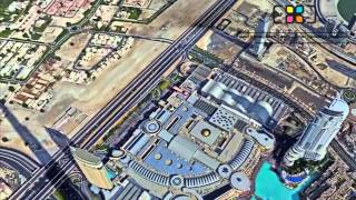 Burj Khalifa Pinnacle Panorama  360 degree image [upl. by Tsugua]