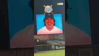 ¡Vuela alto Toro Rinden HOMENAJE a Fernando Valenzuela en el Charros vs Yaquis [upl. by Yeldoow]