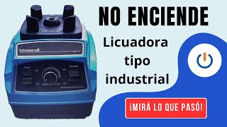 Licuadora Turboblend ¿No enciende Bobinado cortado [upl. by Einittirb]