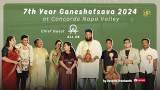 Ganeshosthsava Celebration  Concorde Napa Valley  Guest All Ok  DeepthiPrashanth [upl. by Nylyak]