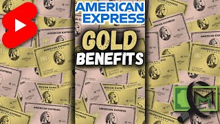 Top 5 American Express GOLD Card Benefits [upl. by Ingunna]