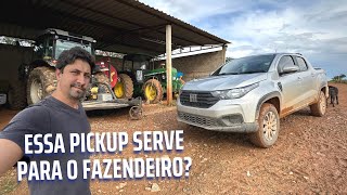 FIAT STRADA FREEDOM 2023  SERVE PARA A FAZENDA [upl. by Htaras66]