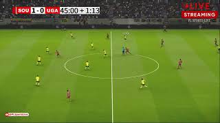 South Africa vs Uganda  Africa Cup of Nations 2024  eFOOTBALL PES21 Gameplay PLSL 475 [upl. by Wilt]