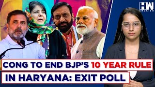 BJP To Lose Its GripCongress Set To Win Haryana After A Decade Exit Poll Analysis [upl. by Irrac]