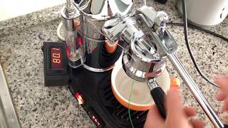 La Pavoni Pro with PID kit Electronic temperature control Home lever espresso machine [upl. by Aitital]