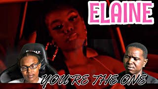 ELAINE  YOU’RE THE ONE OFFICIAL MUSIC VIDEO  REACTION [upl. by Adhern]