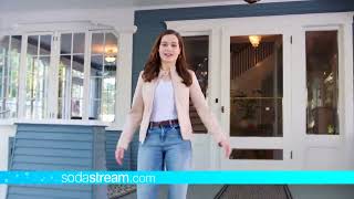 SodaStream Commercial featuring Sarah Catherine Hook 2018 1 [upl. by Odnomor192]