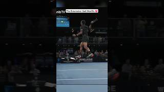 The Entertainer Gaël Monfils ❤️ 🎥 tennistv  ATPTour tennis [upl. by Barrow]