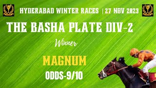 THE BASHA PLATE DIV 2 Winner MAGNUM [upl. by Erait238]