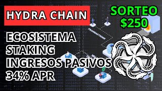 Ganancias PASIVAS con Hydra Chain Staking Novedades del Ecosistema [upl. by Kramnhoj]