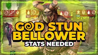 Bellower STUN GOD Build Guide  RAID Shadow Legends [upl. by Tcideneb]