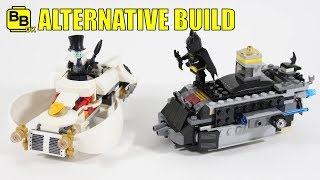 LEGO BATMAN MOVIE 70911 ALTERNATIVE BUILD MINI BAT SUB [upl. by Nazarius938]