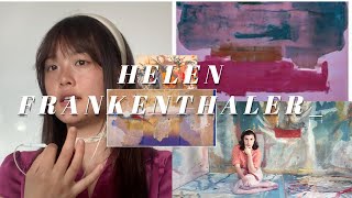 Helen Frankenthaler The Lyrical Artist Behind the Viral Pinterest Photo [upl. by Eugor]