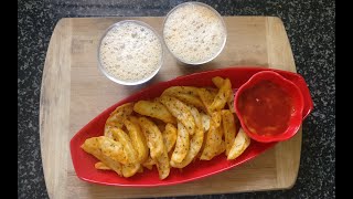 Potato Wedges Oven Baked Potato Wedges [upl. by Elfstan712]