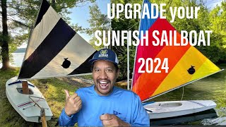 How to Upgrade A Sunfish Sailboat in 2024 [upl. by Critchfield]