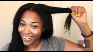 Same GirlDifferent Hair Flat Iron Tutorial [upl. by Gusba]