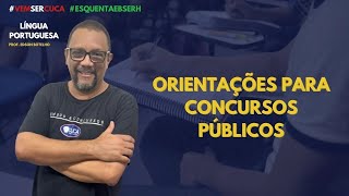 ORIENTAÃ‡Ã•ES CONCURSOS PÃšBLICOS TRT REDAÃ‡ÃƒO DISSERTATIVA  TÃ“PICO FRASAL  PROF EDSON BOTELHO [upl. by Brockie]